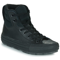 Schoenen Kinderen Hoge sneakers Converse Chuck Taylor All Star Berkshire Boot Leather Hi Zwart