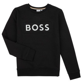 Textiel Jongens Sweaters / Sweatshirts BOSS J25M51-09B Zwart