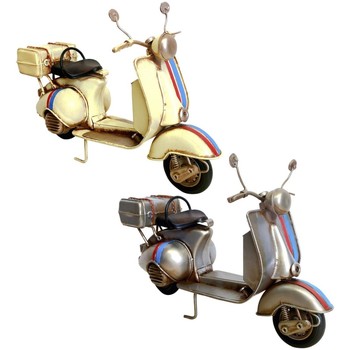 Signes Grimalt Vintage Scooter Motorfiets 2 Eenheden Wit