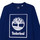 Textiel Jongens T-shirts met lange mouwen Timberland T25T31-843 Blauw
