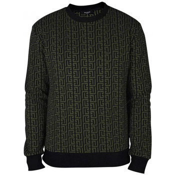 Textiel Heren Sweaters / Sweatshirts Balmain  Kaki