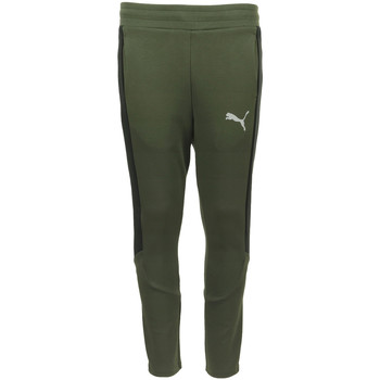 Textiel Jongens Broeken / Pantalons Puma Evostripe Pants Groen