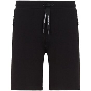 Textiel Heren Korte broeken / Bermuda's EAX 8NZS75 ZJKRZ Zwart