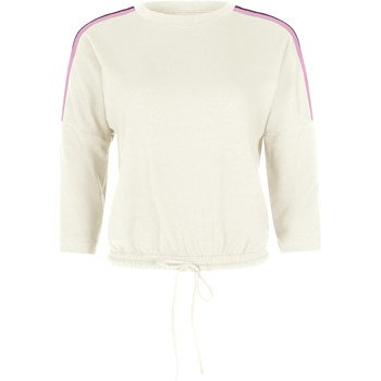 Textiel Dames Tops / Blousjes Lisca T-shirt met driekwart mouwen Retromania  Cheek Wit