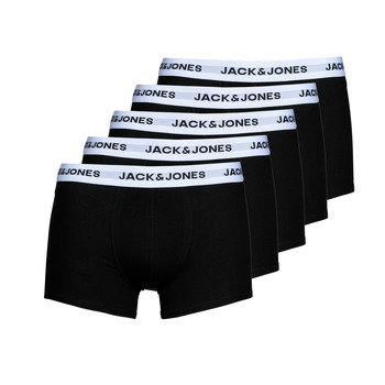 Ondergoed Heren Boxershorts Jack & Jones JACBASIC X5 Zwart / Wit