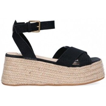 Schoenen Dames Sandalen / Open schoenen Luna Trend 63055 Zwart
