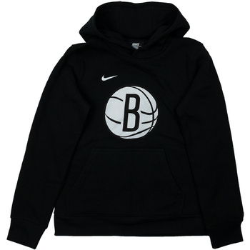 Textiel Jongens Trainings jassen Nike NBA Brooklyn Nets Fleece Hoodie Zwart