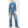 Textiel Dames Jumpsuites / Tuinbroeken Le Temps des Cerises Jumpsuit recht van jeans EASY Blauw