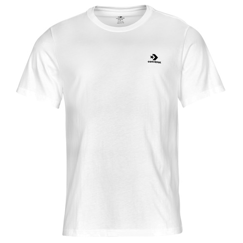 Textiel Heren T-shirts korte mouwen Converse GO-TO EMBROIDERED STAR CHEVRON TEE Wit