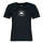 Textiel Dames T-shirts korte mouwen Converse CHUCK CRYSTAL ENERGY REGULAR TEE Zwart