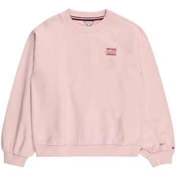 Textiel Meisjes Sweaters / Sweatshirts Tommy Hilfiger  Roze