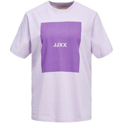 Textiel Dames T-shirts korte mouwen Jjxx  Violet