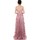 Textiel Dames Lange jurken Impero Couture BU25621-2 Violet