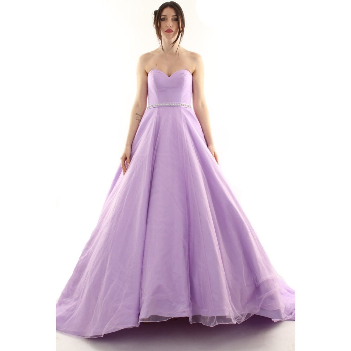 Textiel Dames Lange jurken Impero Couture KB16002 Violet