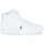 Schoenen Hoge sneakers Polo Ralph Lauren POLO CRT HGH-SNEAKERS-LOW TOP LACE Wit