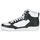Schoenen Heren Hoge sneakers Polo Ralph Lauren POLO CRT HGH-SNEAKERS-LOW TOP LACE Zwart / Wit