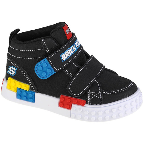 Schoenen Jongens Lage sneakers Skechers Kool Bricks-Lil Constructor Zwart