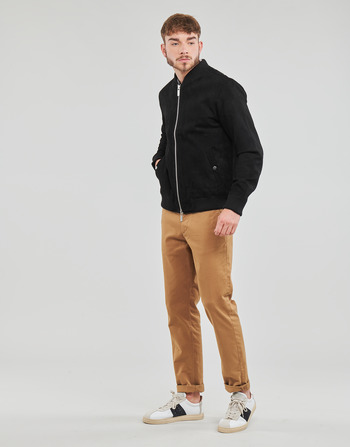Selected SLHARCHIVE BOMBER SUEDE Zwart