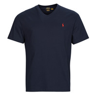 Textiel Heren T-shirts korte mouwen Polo Ralph Lauren KSC08H-SSVNCLS-SHORT SLEEVE-T-SHIRT Marine / Ink