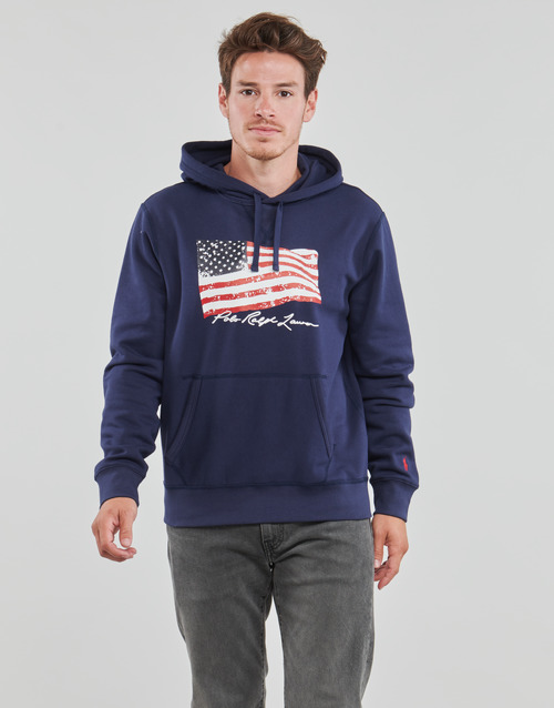Textiel Heren Sweaters / Sweatshirts Polo Ralph Lauren K223SS03-LSPOHOODM2-LONG SLEEVE-SWEATSHIRT Marine / Newport / Marine