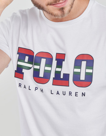 Polo Ralph Lauren G223SC41-SSCNCMSLM1-SHORT SLEEVE-T-SHIRT Wit / Wit