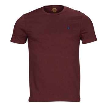 Textiel Heren T-shirts korte mouwen Polo Ralph Lauren K224SC08-SSCNCMSLM2-SHORT SLEEVE-T-SHIRT Bordeau / Lente / Wine
