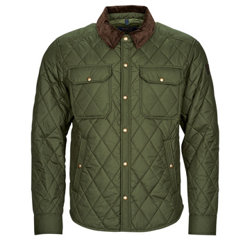 Textiel Heren Wind jackets Polo Ralph Lauren O224SC19-BRENTFORD JK-INSULATED-SHIRT JACKET Kaki
