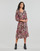 Textiel Dames Lange jurken Vero Moda VMJAWI Roze / Zwart