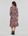 Textiel Dames Lange jurken Vero Moda VMJAWI Roze / Zwart
