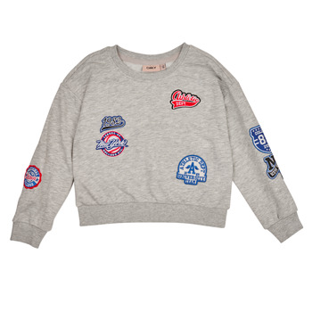 Textiel Meisjes Sweaters / Sweatshirts Only KOGFRAN Grijs