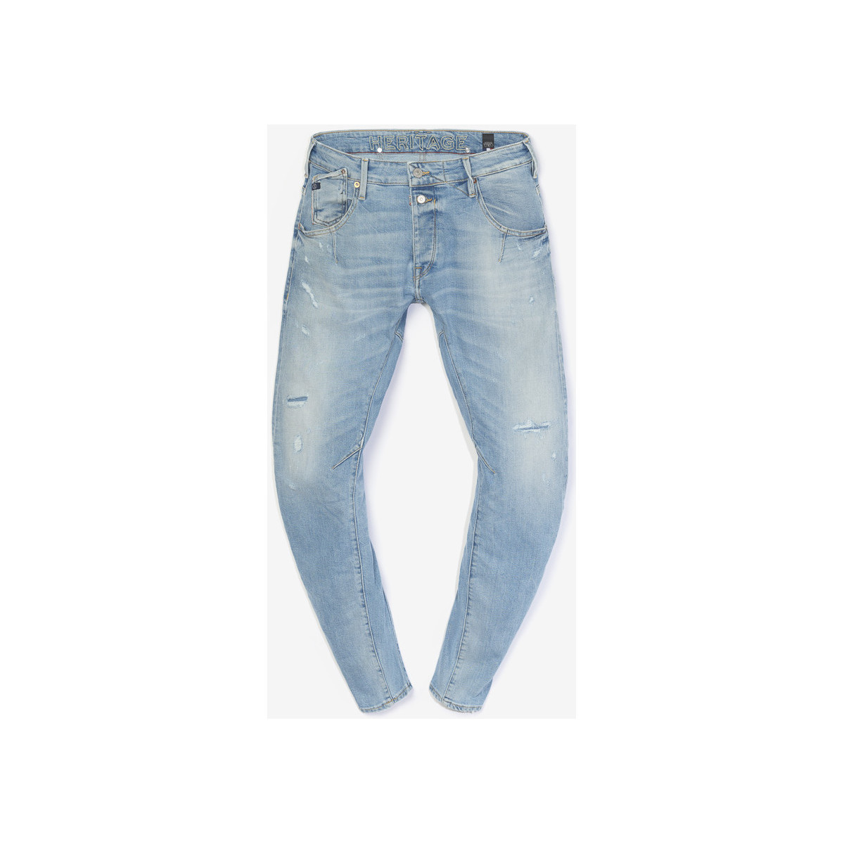 Textiel Heren Jeans Le Temps des Cerises Jeans tapered 900/3G, lengte 34 Blauw