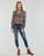 Textiel Dames Skinny jeans Freeman T.Porter ALEXA HIGH WAIST CROPPED SDM Blauw