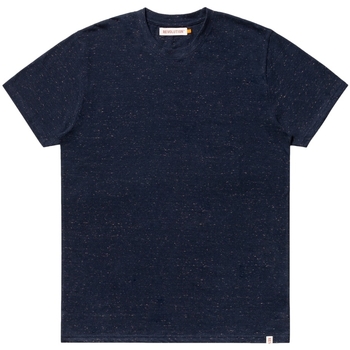Textiel Heren T-shirts & Polo’s Revolution Structured T-Shirt 1204 - Navy Blauw