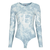 Ondergoed Dames Body Guess LS GUESS LOGO Wit / Blauw