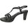 Schoenen Dames Sandalen / Open schoenen D'angela DWS21584 Zwart