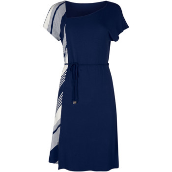 Textiel Dames Korte jurken Lisca Zomerjurkje met korte mouwen Quinby Blauw