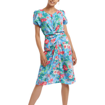 Textiel Dames Lange jurken Lisca Zomerjurkje met korte mouwen Manila Blauw