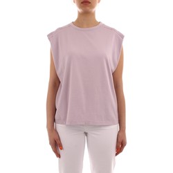 Textiel Dames T-shirts korte mouwen Roy Rogers P22RND752C7480111 Violet