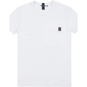 Textiel Heren T-shirts korte mouwen Antony Morato MMKS01910 FA100084 Wit