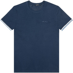 Textiel Heren T-shirts korte mouwen Antony Morato MMKS02125 FA100144 Blauw