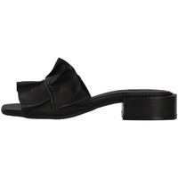 Schoenen Dames Leren slippers Bueno Shoes 22WS4905 Zwart