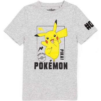 Textiel Kinderen T-shirts korte mouwen Pokemon  Grijs