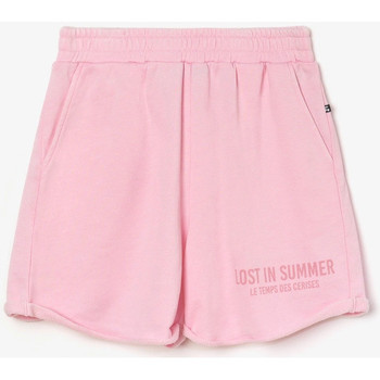 Textiel Meisjes Korte broeken / Bermuda's Le Temps des Cerises Short CLARAGI Roze