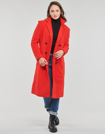 Textiel Dames Mantel jassen Only ONLPIPER  COAT CC OTW Rood