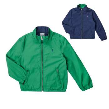 Textiel Jongens Wind jackets Polo Ralph Lauren  Groen / Marine