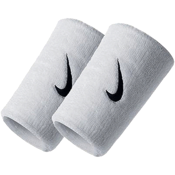 Nike Swoosh Doublewide Wristbands Wit