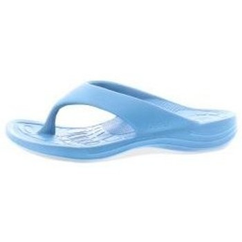 Schoenen Dames slippers Aetrex Women Lynco Flip Blauw