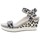 Schoenen Dames Sandalen / Open schoenen Aetrex Sydney Leopard Bruin