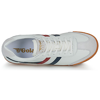 Gola HARRIER LEATHER Wit / Blauw / Rood