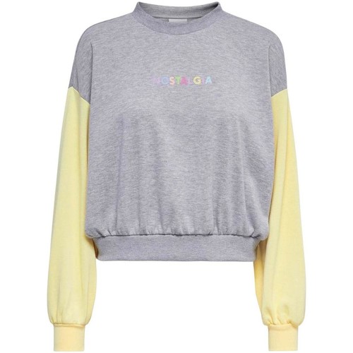 Textiel Dames Sweaters / Sweatshirts Only  Grijs